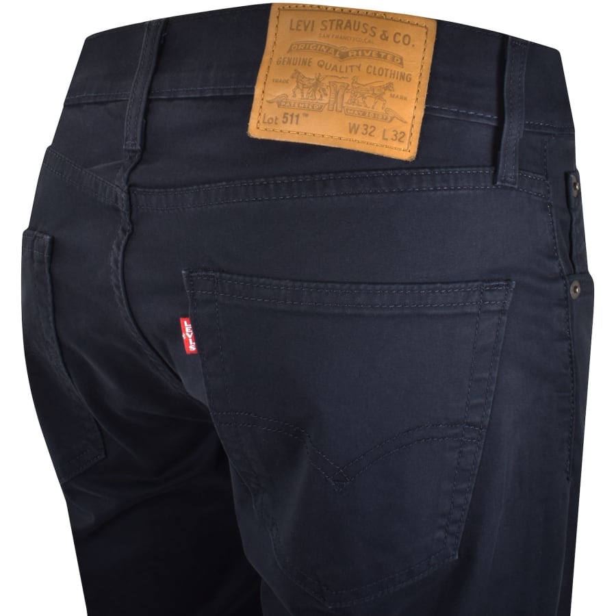 Levis 511 Slim Fit Chinos Navy